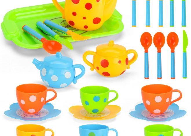 Gel Toy Tea Set