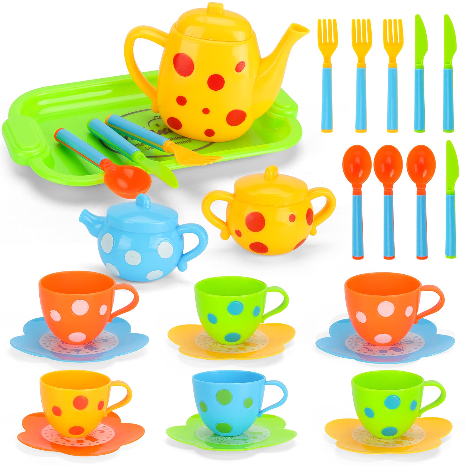 Gel Toy Tea Set