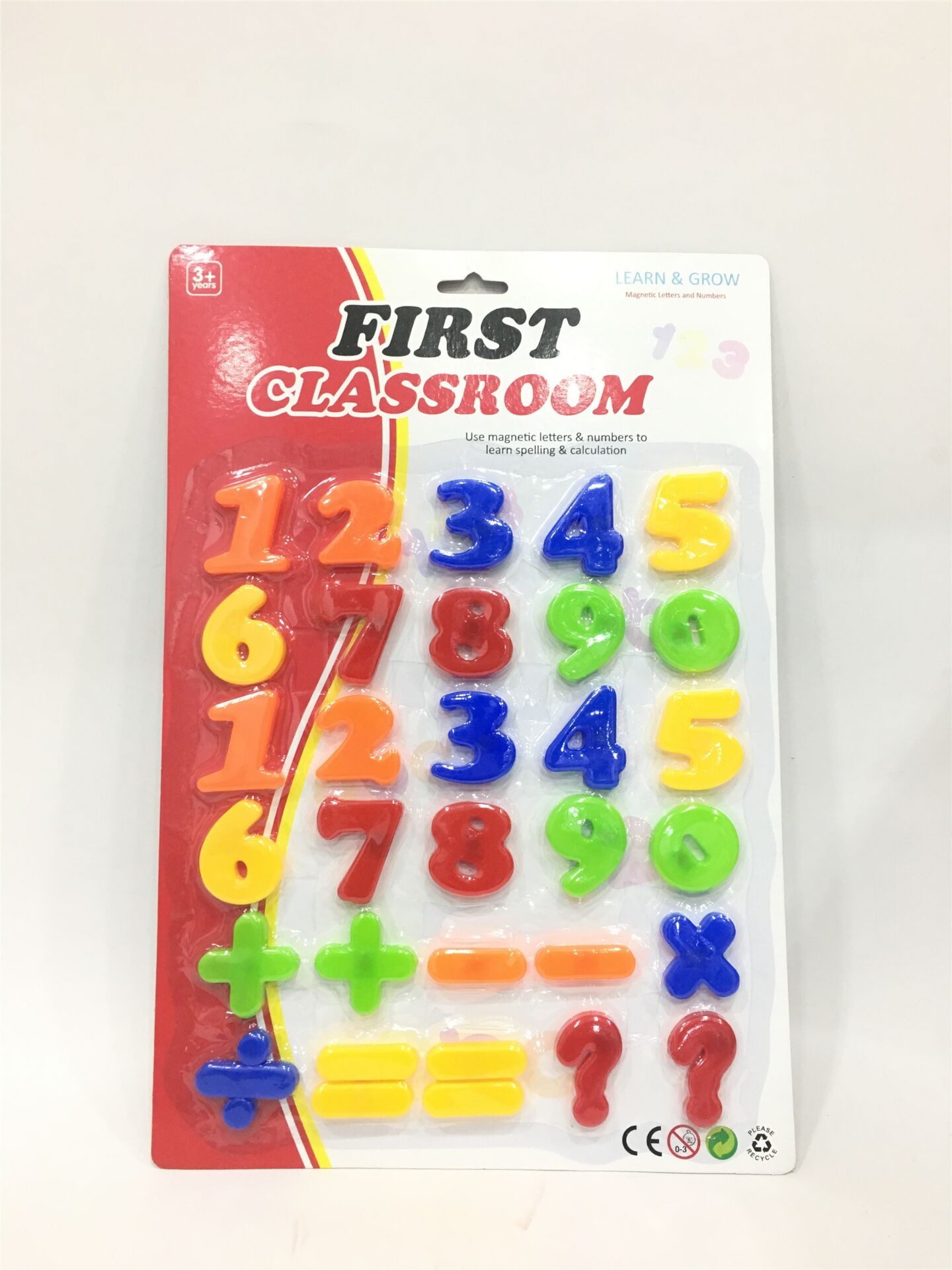 Magnetic Numbers Toy